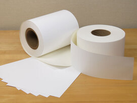 white pipe label film for inkjet printers