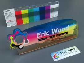 Pantone color chart printed on acrylic plastic Pantone color chart printed on acrylic plastic