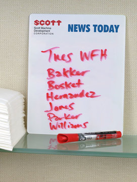 Re-writable sign Re-writable sign