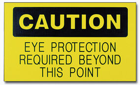 Engrave your own osha safety sign Engrave your own osha safety sign