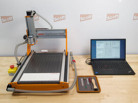 Wide-bed engraver Wide-bed engraver
