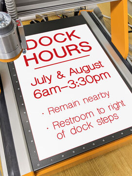industrial rotary engraver Scott custom engraved warehouse sign industrial rotary engraver Scott custom engraved warehouse sign