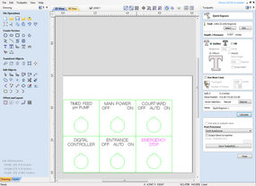  ENTER PAGE KEYWORDS software for legend plate layout