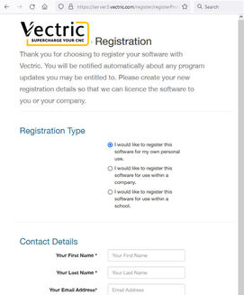 Vectric software installation engraving software Vectric software license download